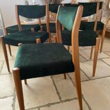 6 chaises années 70