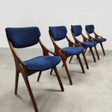 Danish vintage design dining chairs Hovmand Olsen