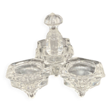 Saleron triple en verre – 1024DA10