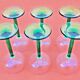 6 White Wine Glasses from Alsace Made in France