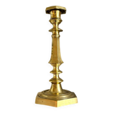 Bougeoir en laiton doré