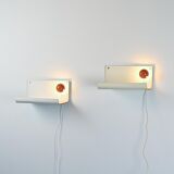 Pair of illuminating bedside tables, Pierre Guariche circa 1968