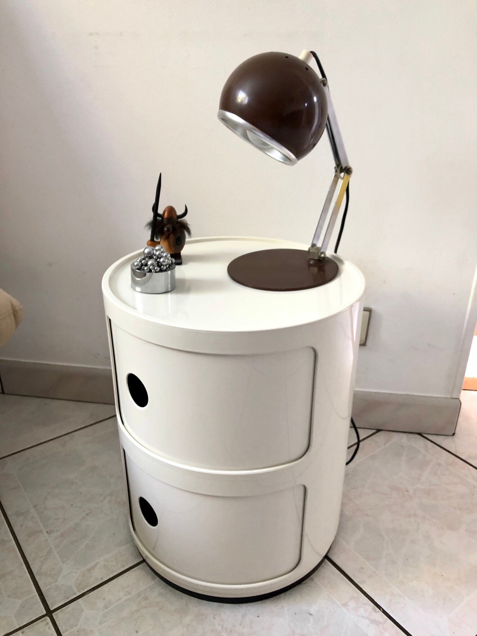 Eyeball Reggiani Italy 70s desk lamp