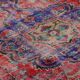 Turkish Anatolian Handmade Vintage Area Rug 246 cm x 130 cm