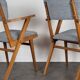 Pair of Scandinavian bridge armchairs, 1960