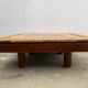 Ceramic coffee table signed Roger Capron and wood, Mambo model of the 1970s
