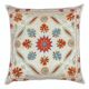 SET OF 2 - 100% Silk Cushion Covers. Embroidered Accent Pillows. Suzani Throw Pillows