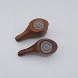 Scandinavian teak pepper shaker