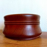 Teak fruit bowl Nissen Denmark 1960