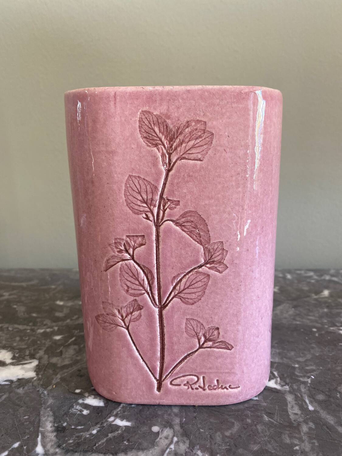 Raymonde Leduc herbarium vase