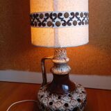 70s ceramic floor lamp