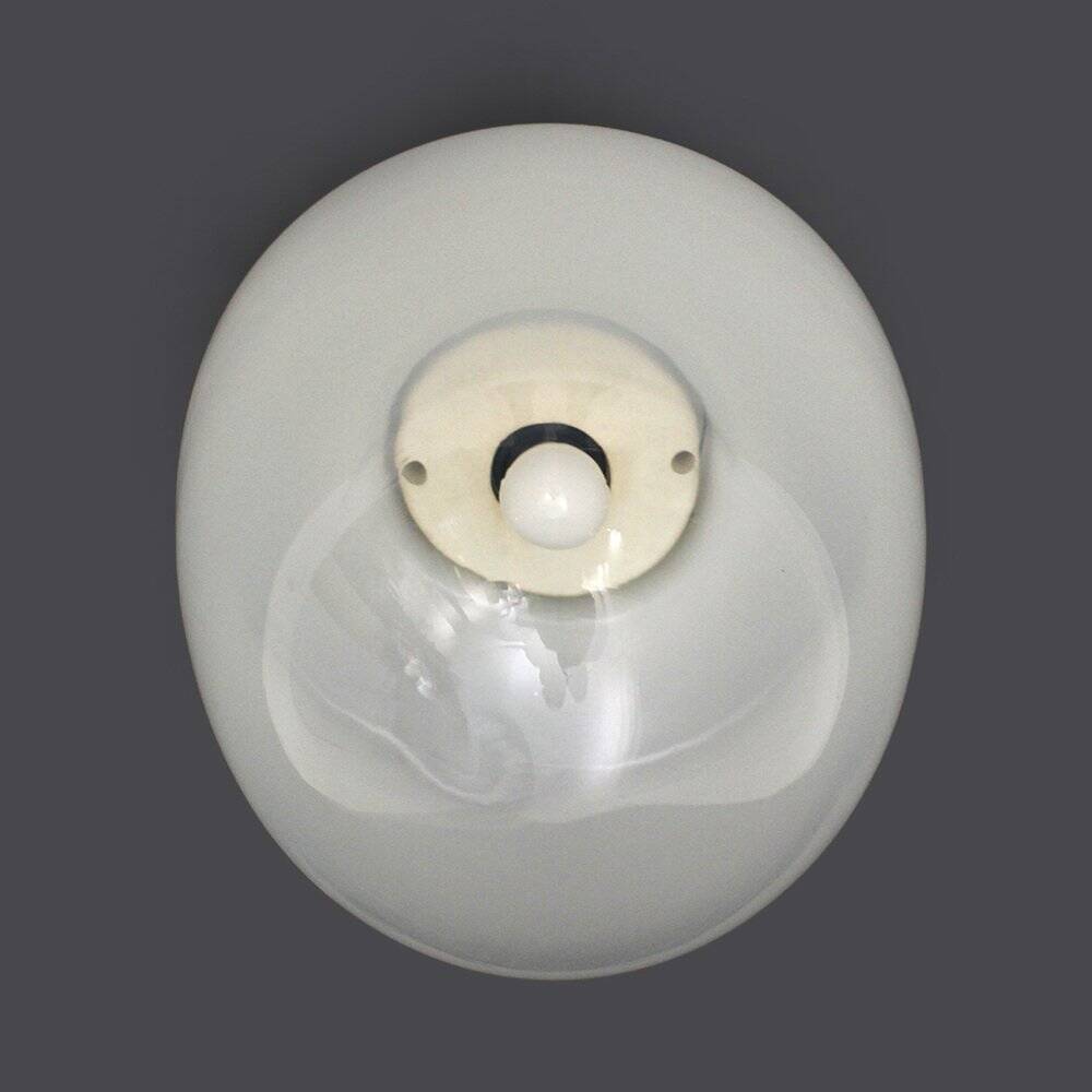 Ebe 34 ceiling light in Murano glass by Giusto Toso for Leucos, 1970s.