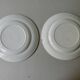 Set of 2 plates in earthenware, 1900