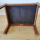 Pair of Dyrlund leather footrest 60s leather