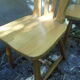 4 chaises en pin vers 1980