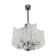 Murano glass pendant chandelier Mazzega 1970s