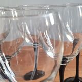 Set of 6 Luminarc wine glasses