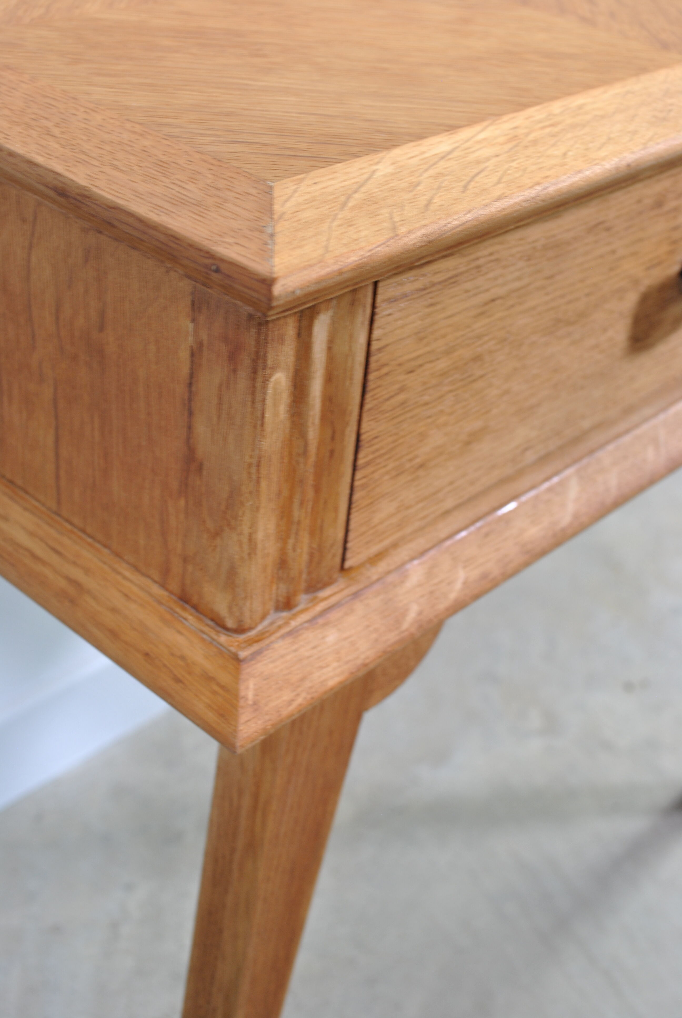 Oak bedside 1960.