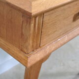Oak bedside 1960.