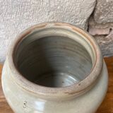 Old stoneware pot, diameter 19cm