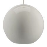 Giant white polyester ball pendant lamp