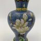 Deux vases vintage émail cloisonné chinois - années 1970-1980