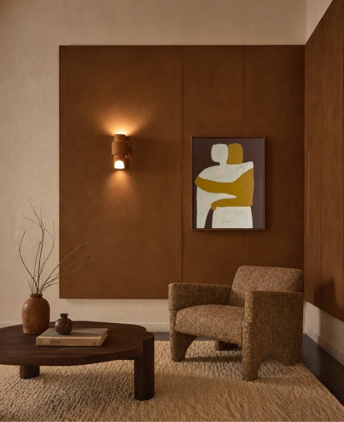 Canvas painting couple "can I hold you" by Bodasca