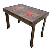Table d'appoint vintage française par Vallauris, années 1960.