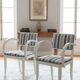Pair of bridge chairs