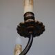 Chandelier style Dutch copper 10 lights