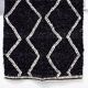 Reversible rug - hand-woven recycled cotton - 170 x 240 cm