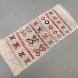 Ancien chemin de Kilim étroit turc 114x50 cm shabby chic, kelim vintage
