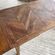 Table de ferme XIXème chêne 270cm avec allonges