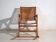 Vintage folding rocking chair Rex by Niko Kralj – Slovenia, circa 1970.
