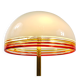 Lampe sur pied Roberto Pamio Febo en marbre, laiton et verre de Murano par Leucos Italie
