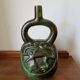 South American stirrup vase