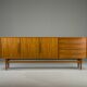 Mid-Century Type 214 Sideboard in Teak by Heinrich Riestenpatt for RT Möbel
