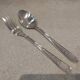 Silver-plated metal stew fork and spoon by Christofle Villeroy
