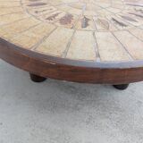 Ceramic coffee table by Roger Capron model Herbarium
