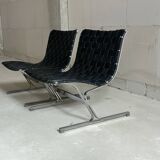 Chauffeuse PLR1 Luar par Ross Littell pour ICF De Padova, Italie années 1960