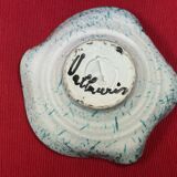 Vintage Vallauris trinket tray, possibly Borty - set of 4 - approximately 13 cm