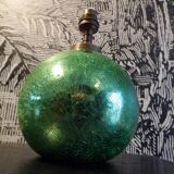 1930s glass ball lamp