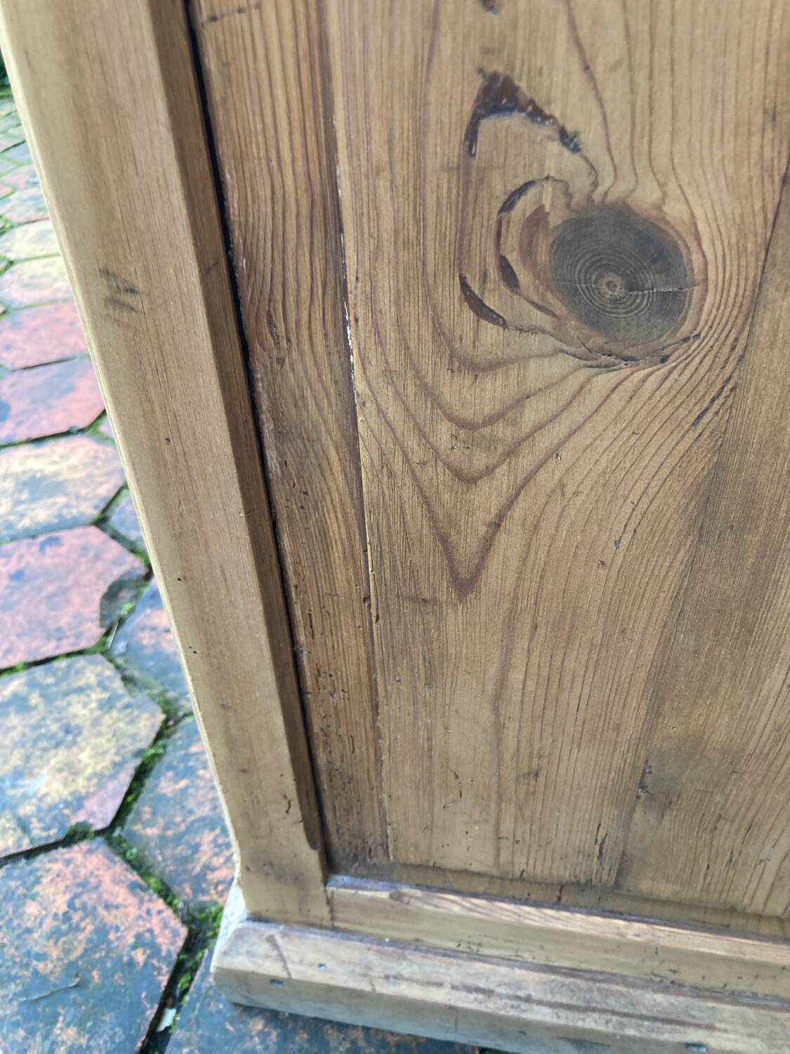 Vintage solid pine sideboard