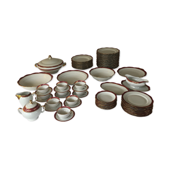 Limoges porcelain service 72 pieces