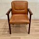 FAUTEUIL CUIR "DESIGN 1960".