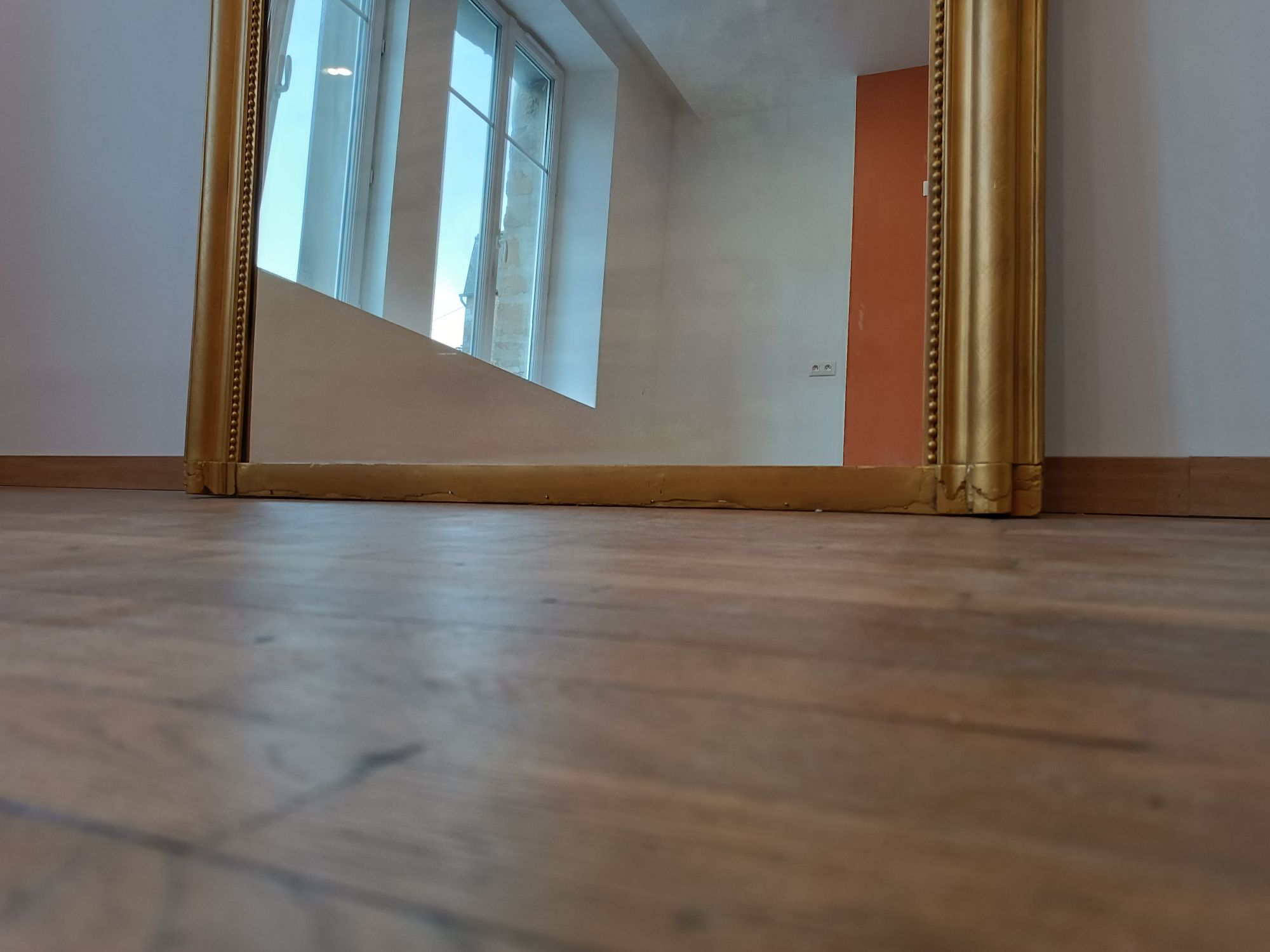 Antique mirror Louis Philippe 143/116 cm