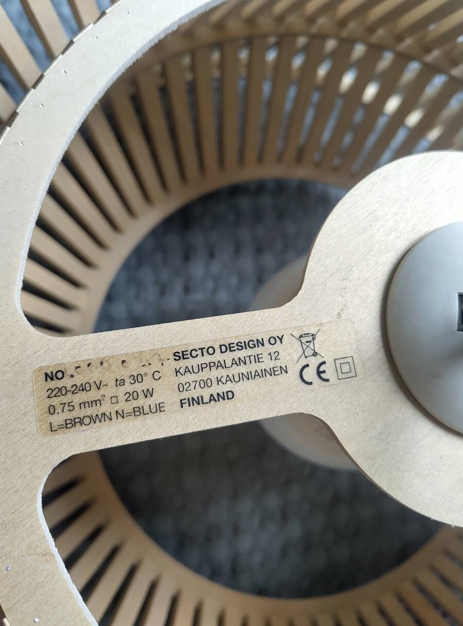 Suspension Secto Design Kontro 6000