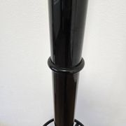 80s Stylish Black Coat Rack and Umbrella Stand
