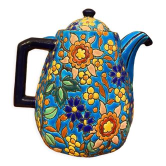 Coffee maker / pourer enamels of Longwy
