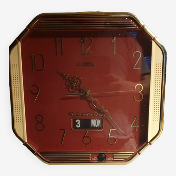 Vintage citizen electromechanical clock